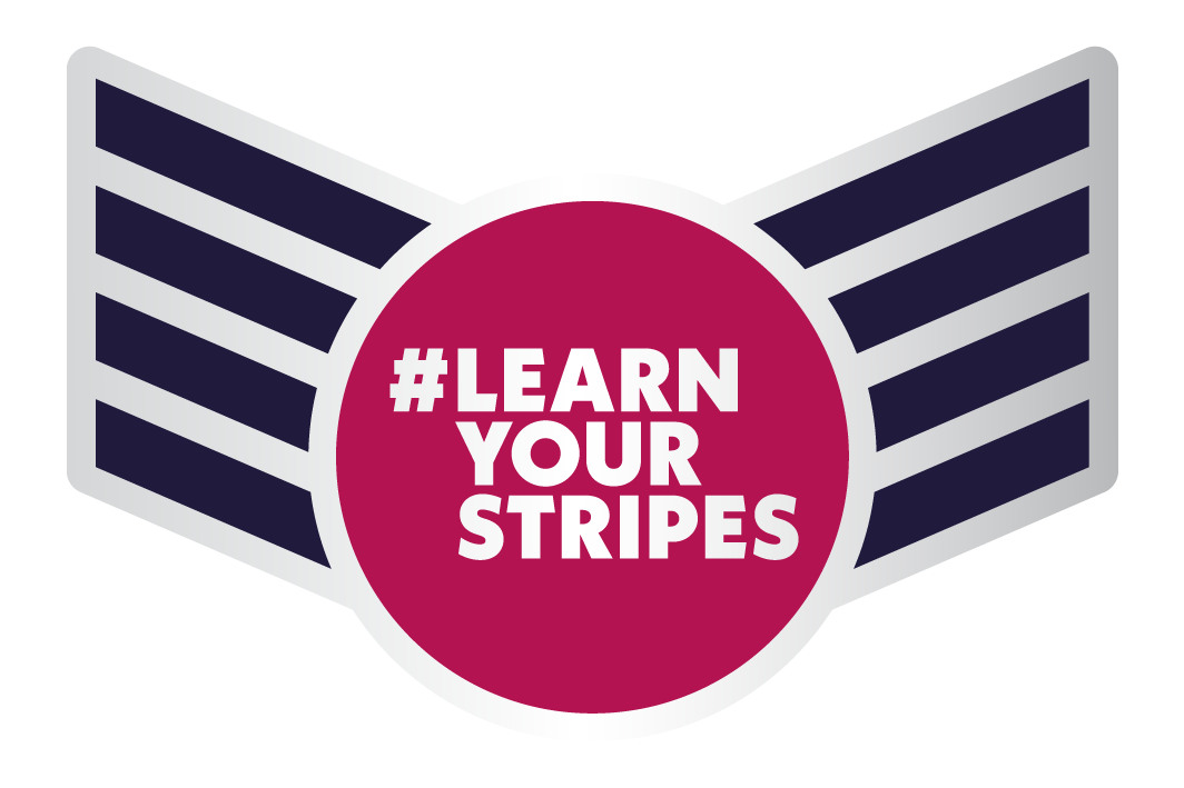 Pin Badge - #LearnYourStripes