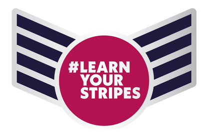 Pin Badge - #LearnYourStripes